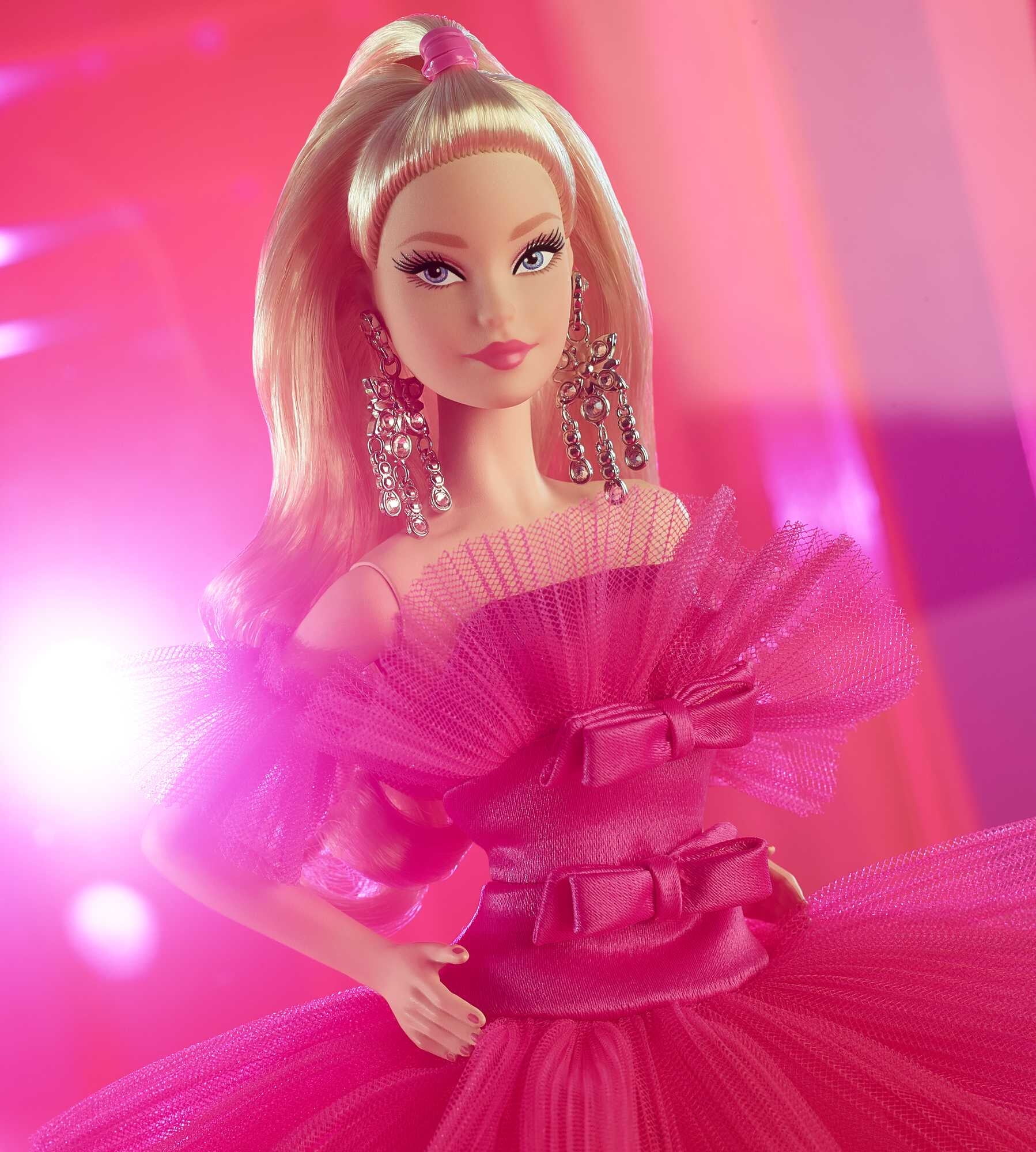 pink barbie dress
